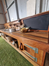 Load image into Gallery viewer, 3m Muddy Play Kitchens Mud Kitchen made from Hardwood
