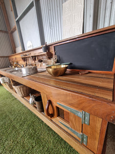 3m Muddy Play Kitchens Mud Kitchen made from Hardwood