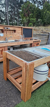 Load image into Gallery viewer, Two Piece Set | Mud Kitchen Plus | Pick And Mix Potion Bench - Outdoor Learning | Forest School | Outdoor Classrooms | Exploratory Play | Imaginative Play | Messy Play
