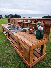 Load image into Gallery viewer, 3m Muddy Play Kitchens Mud Kitchen Built with Australian Hardwood
