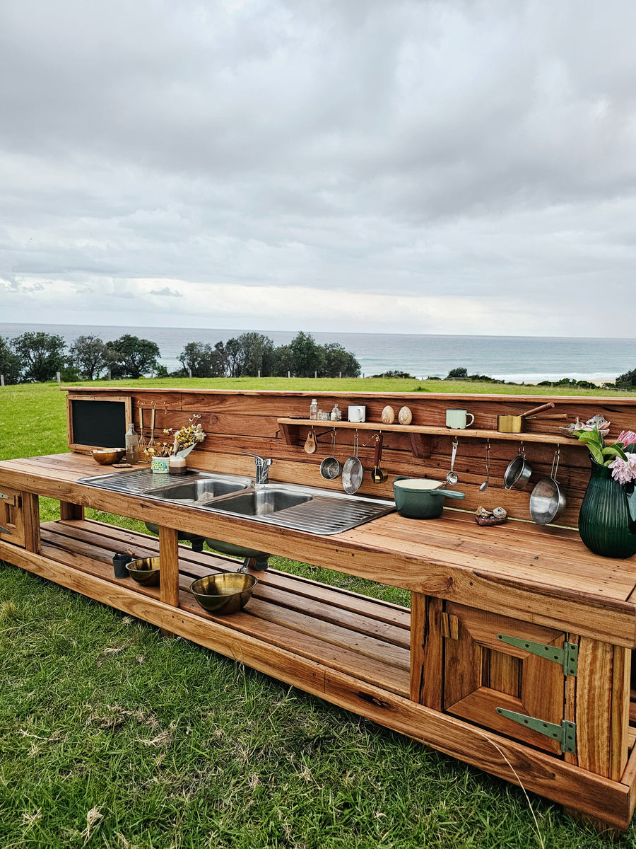 3m Muddy Play Kitchens Mud Kitchen Built with Australian Hardwood