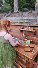 Load image into Gallery viewer, Children's Mud Kitchen ~ Timber Bench
