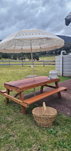 Load image into Gallery viewer, THREE Piece Mud Kitchen &amp; Picnic Table Set
