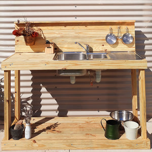 Potting Bench Gardening Station