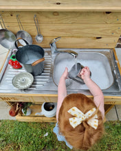 Load image into Gallery viewer, Mini Mud Kitchen ~ Play Kitchen
