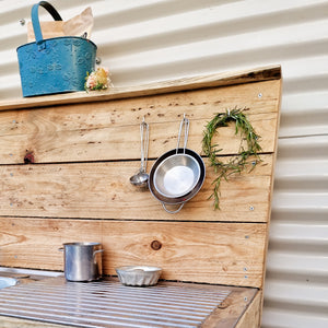 Pallet Style Timber Mud Kitchen ~ With Timber Finishing