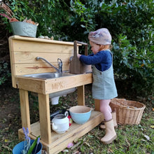 Load image into Gallery viewer, Mini Mud Kitchen ~ Play Kitchen
