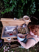 Load image into Gallery viewer, Mini Mud Kitchen ~ Play Kitchen
