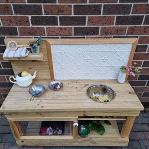 Little Hipster Kitchens Dimity Mud Kitchen ~ Children's Mud Kitchen