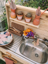 Load image into Gallery viewer, Children&#39;s Mud Kitchen ~ Timber Bench
