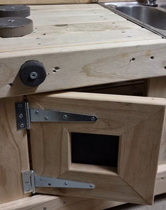 Children's Mud Kitchen ~ Stove Top