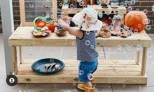 Mud Kitchen ~ with Bowls ~ 'Potion Play' Station ~ Sensory Table ~ Open Plan